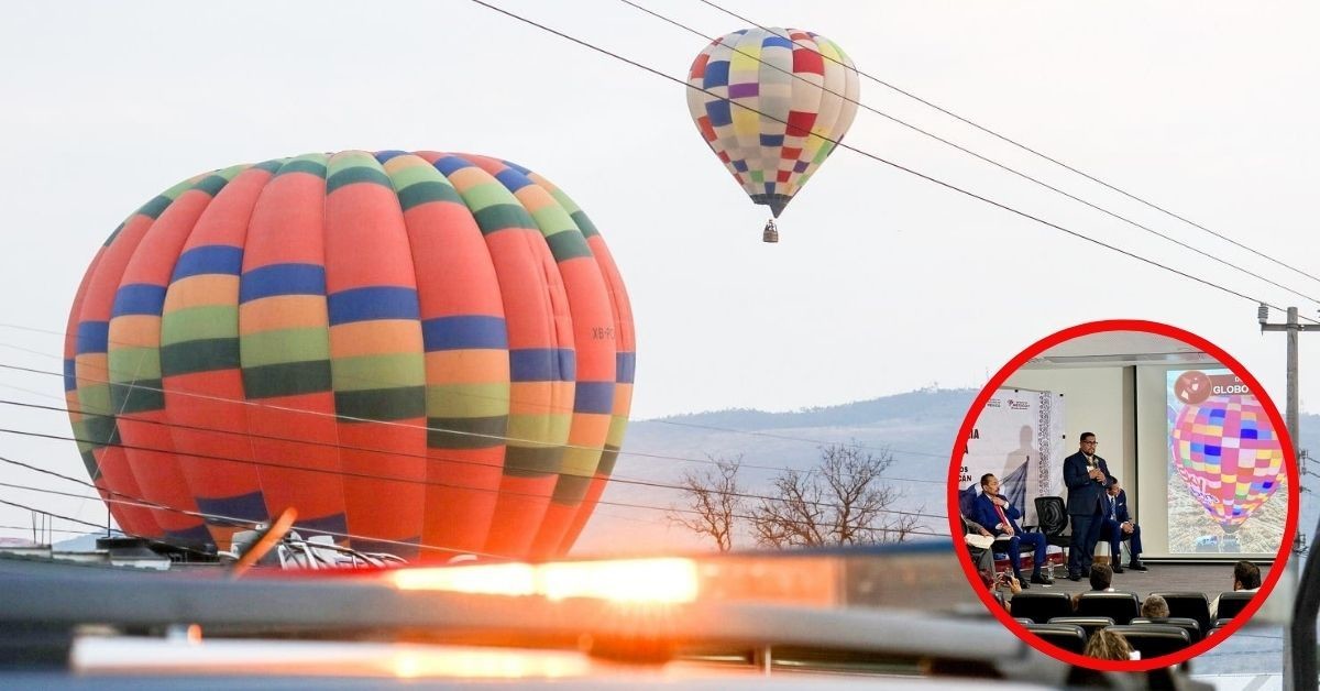 Las autoridades buscan erradicar los accidentes y elevar la seguridad en los viajes en globo aerostático. Foto: Gob. de Edomex