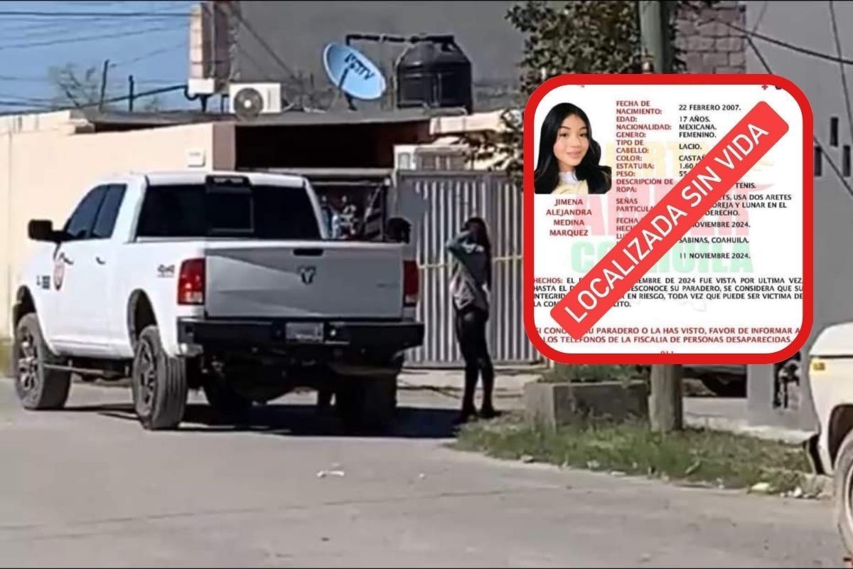 El cuerpo fue localizado en la calle Don Martín, en la colonia Santo Domingo, tras una intensa movilización policial/ Fotos: de Metrópolis Monclova