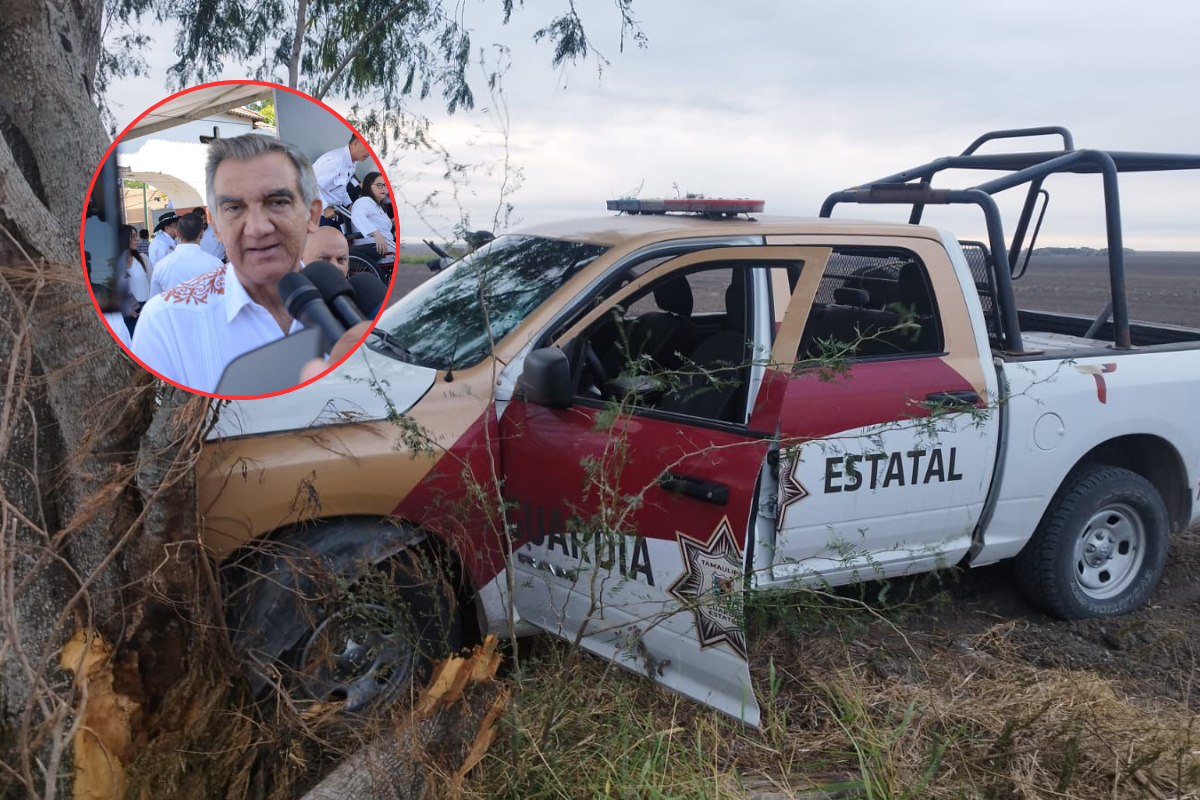 En entrevista, el gobernador de Tamaulipas confirmó que se reforzarán las capacidades de fuego y protección en la Guardia Estatal. Foto: Victoria Jiménez