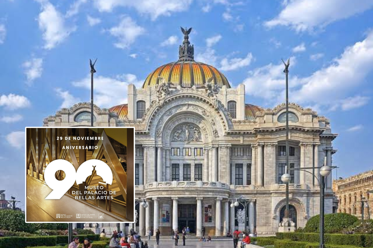 Aniversario del Museo del Palacio de Bellas Artes.    Foto: Especial