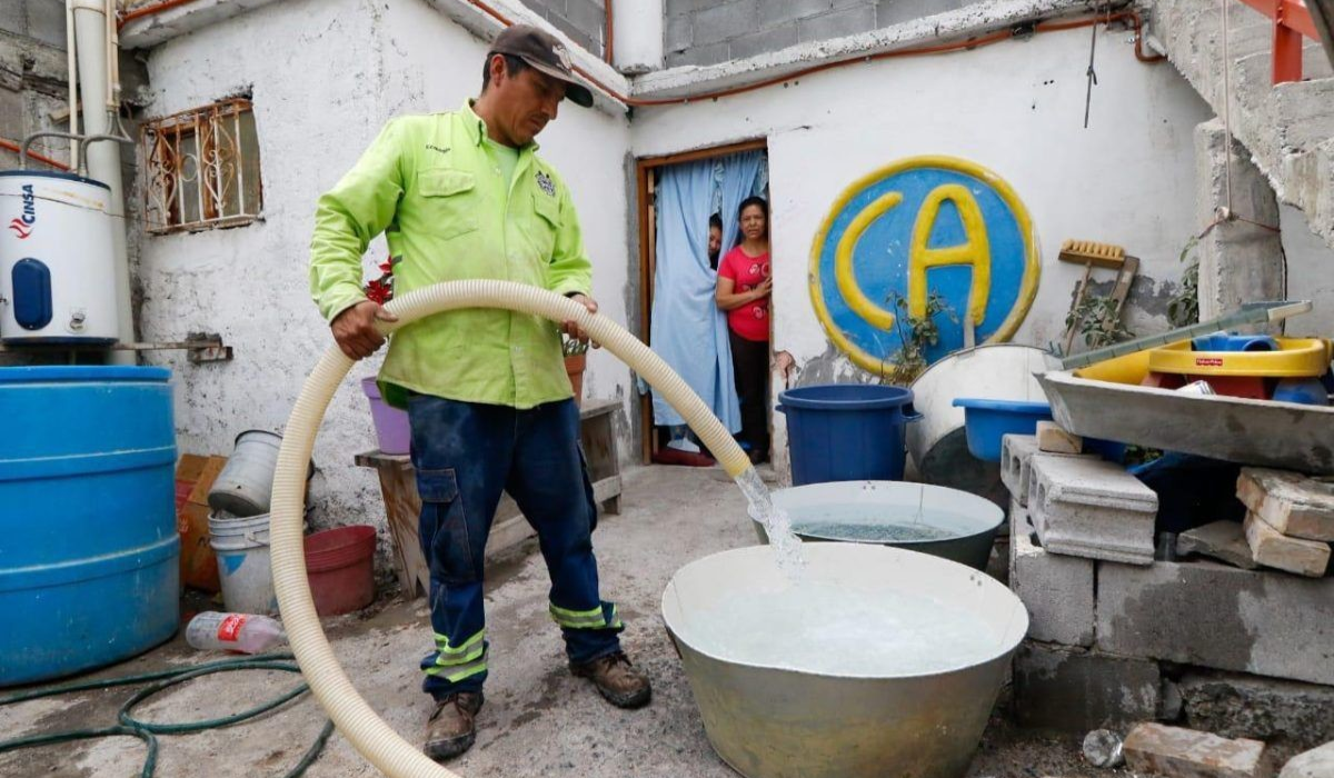 apoyarán con pipas a los sectores mayormente afectados/ Foto: Agsal