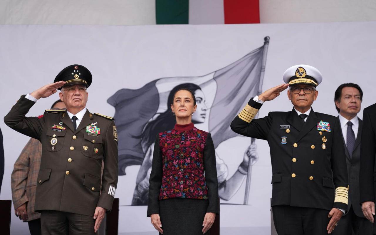 El mundo entero ve a México con admiración; las y los mexicanos en USA son héroes de patria: Claudia Sheinbaum. Foto: gobierno de México