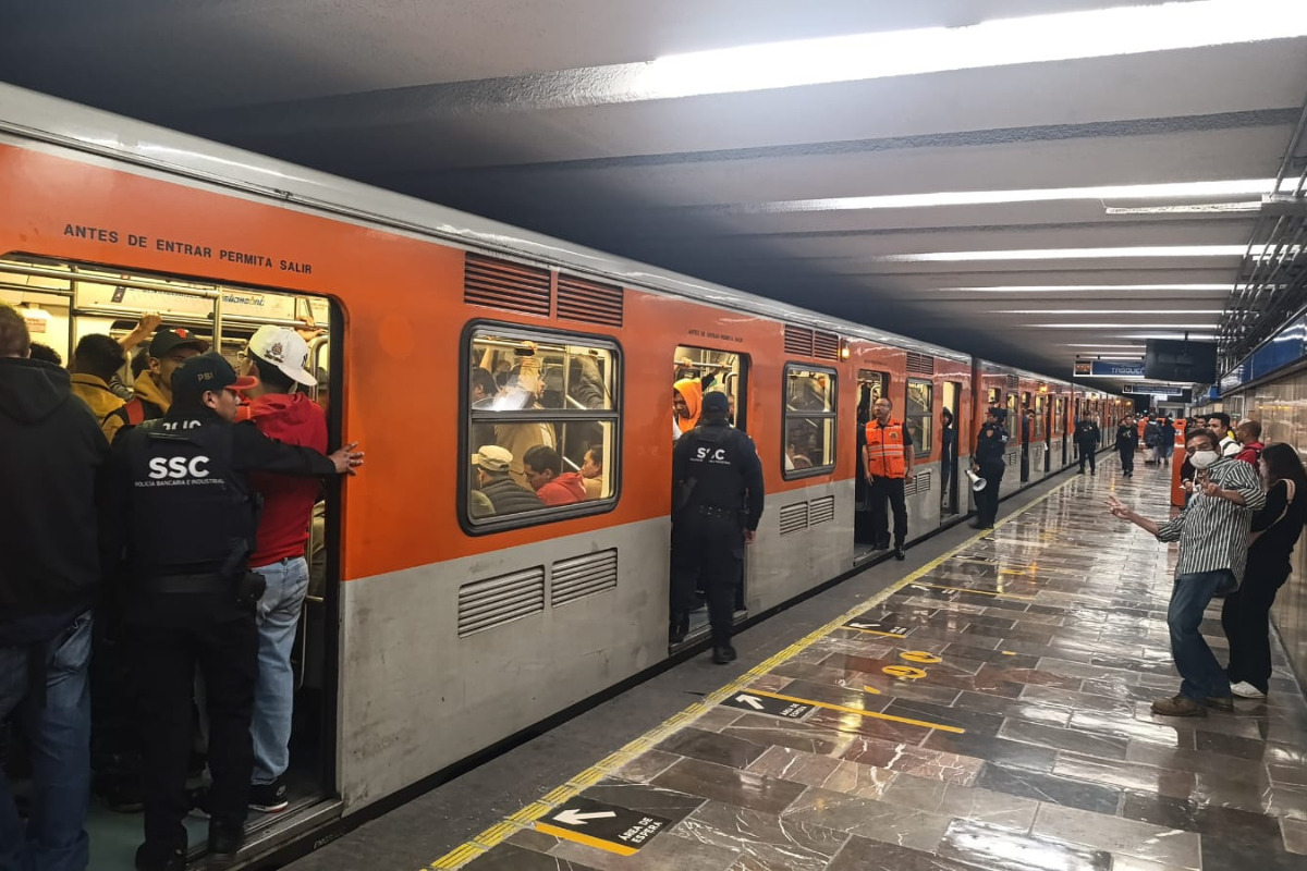 Metro de CDMX.    Foto: @MetroCDMX