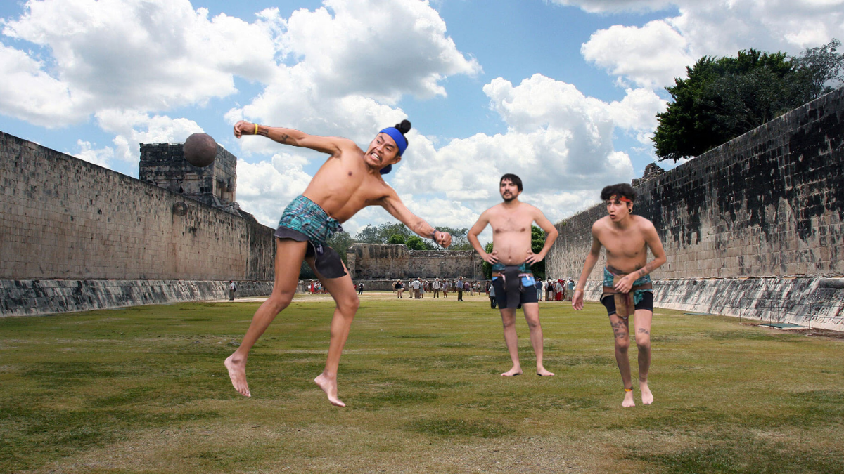 Más que un deporte, para los mayas era un rito ceremonial Foto: INAH/Especial