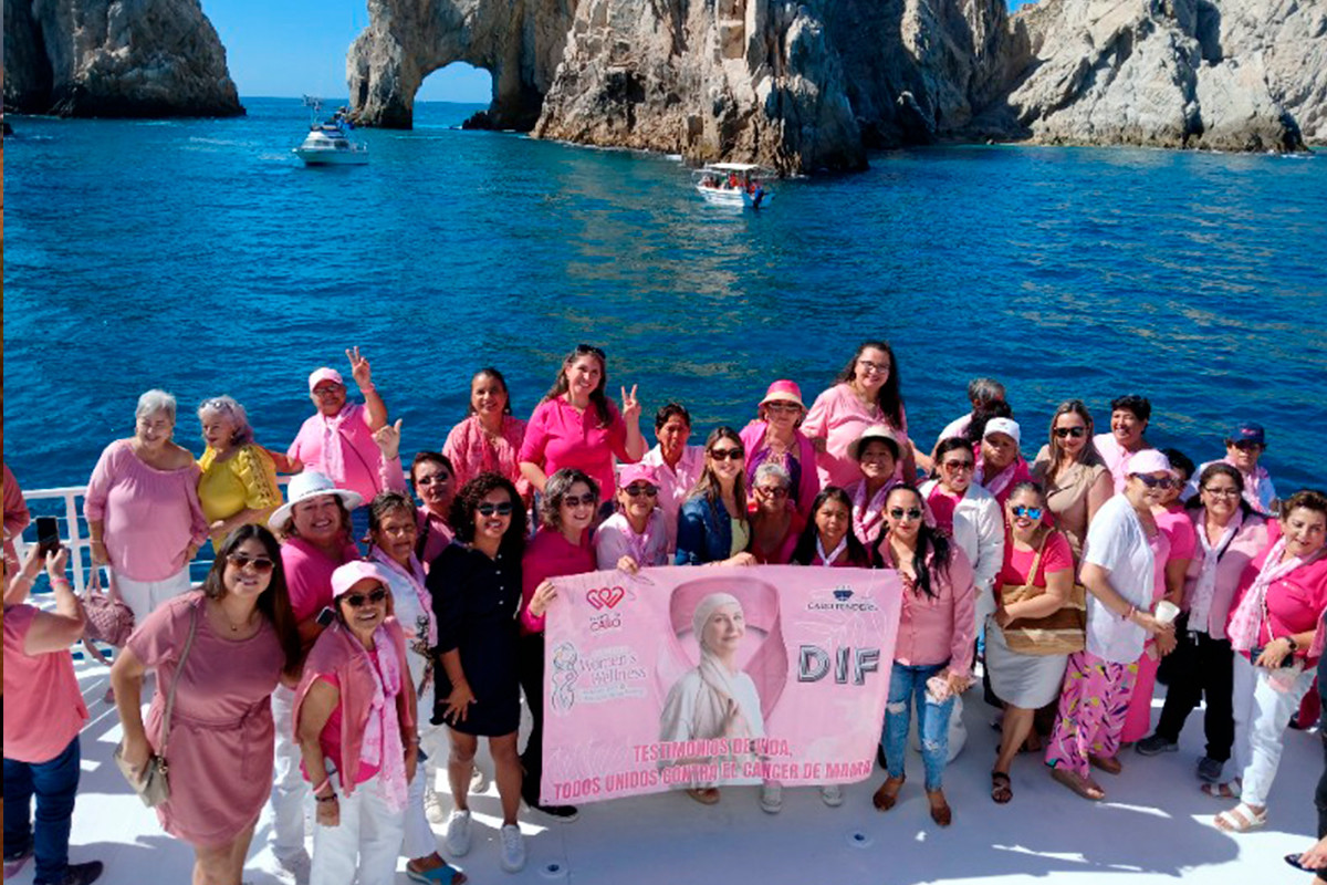 'Paseo Rosa' en Los Cabos. Fotos: Irving Thomas.