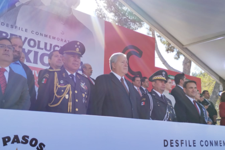 Con desfile, Saltillo conmemora el 114 Aniversario de la Revolución Mexicana