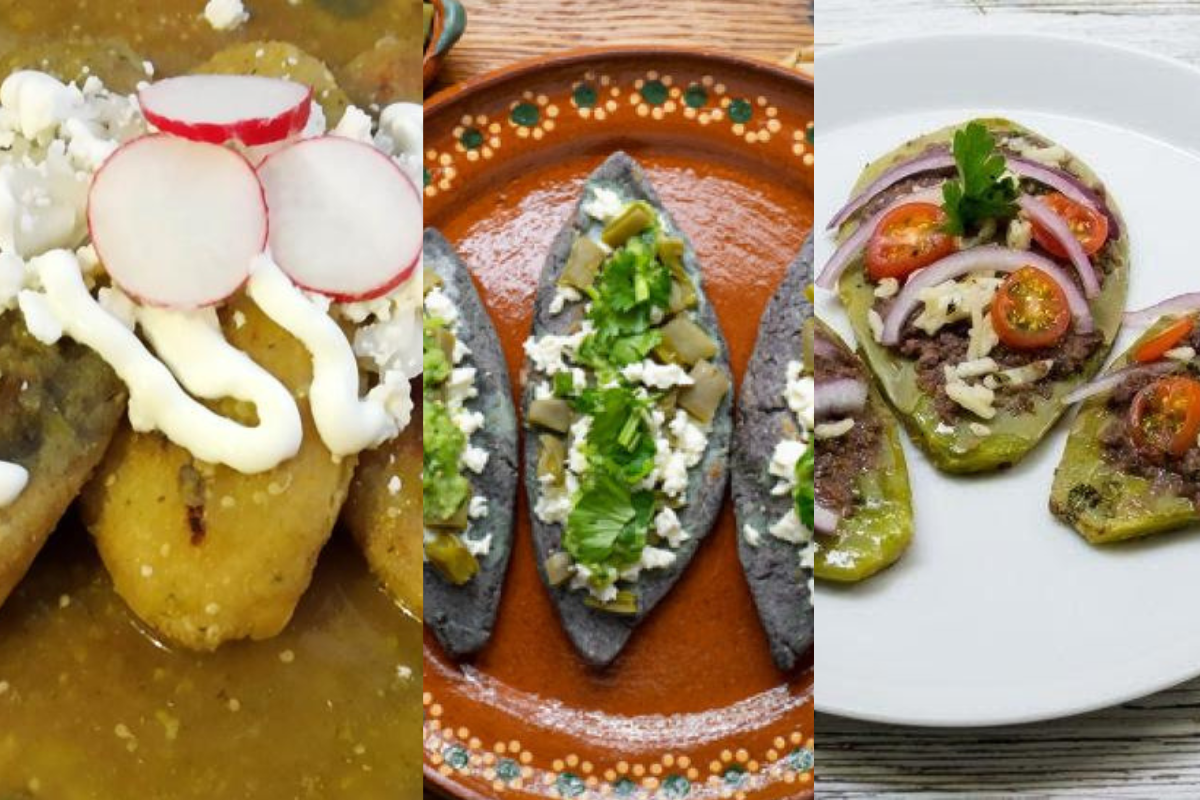 Diferentes tipos de Tlacoyos.     Foto: Especial