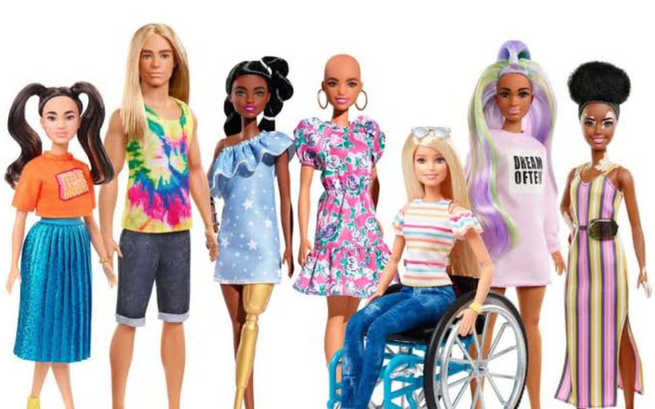 Las barbies muñecas inclusivas. Foto: Mattel