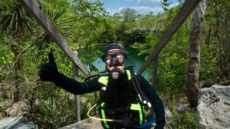 Este es el cenote más profundo de Yucatán y así puedes llegar desde Mérida