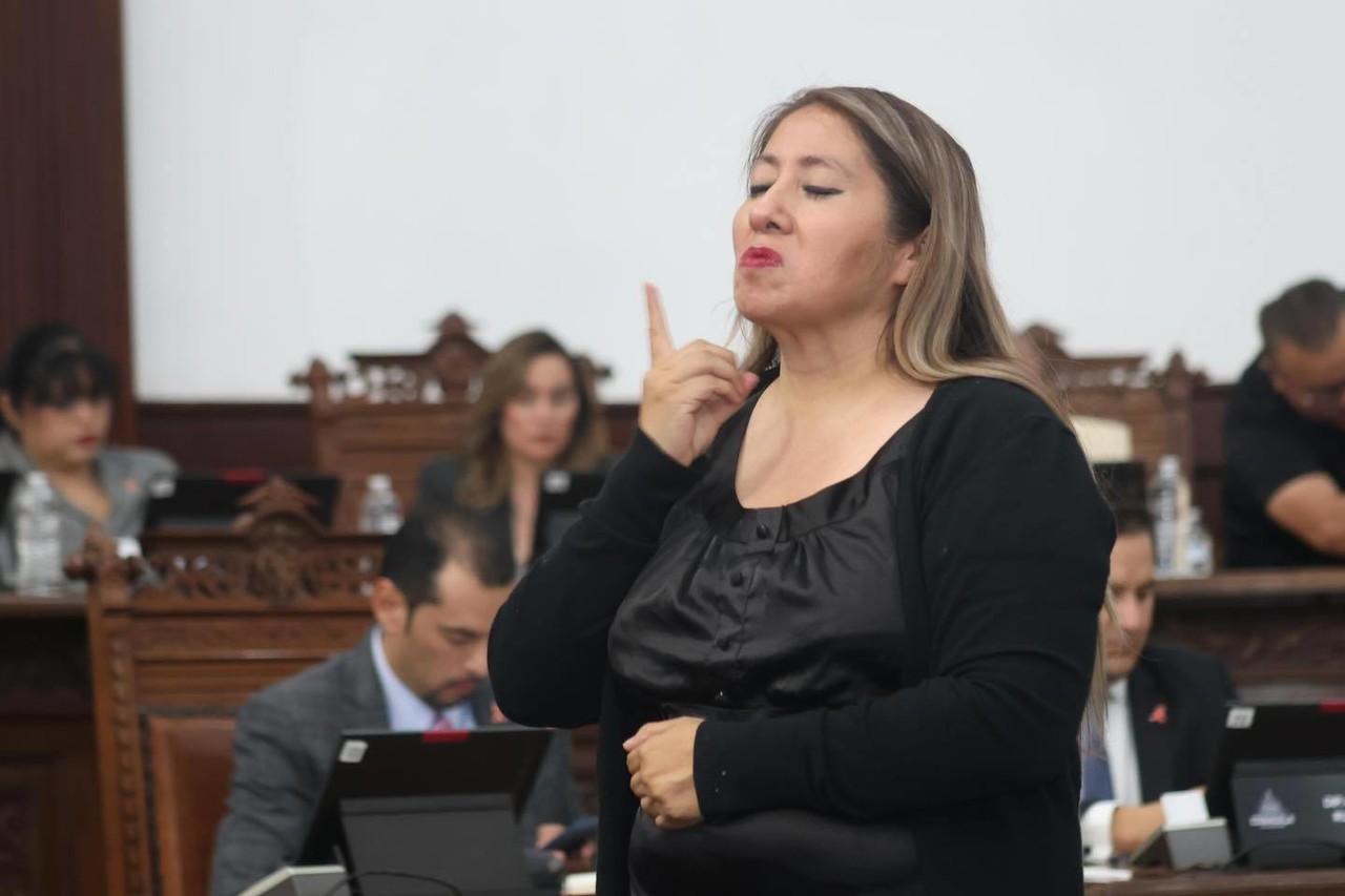 Xochitl Cabrera. Foto de Congreso.