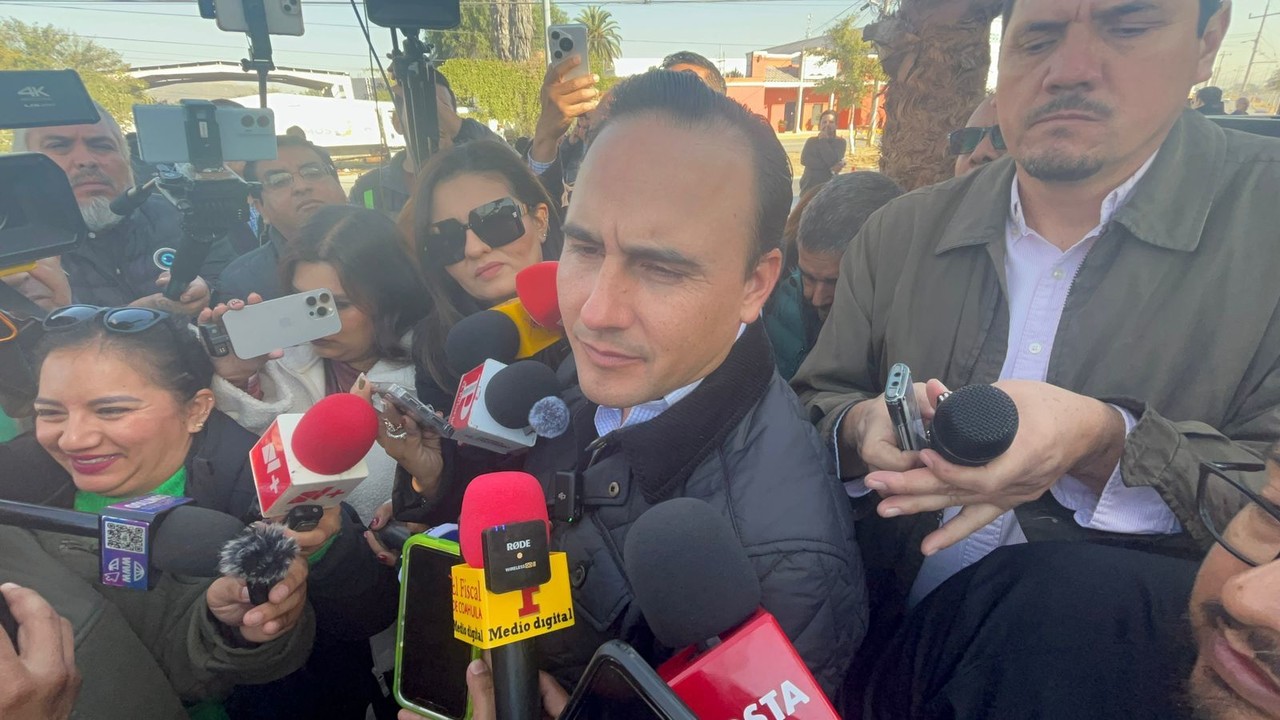 El gobernador Manolo Jiménez habló sobre las estrategias en seguridad. (Fotografía: Marco Juárez)