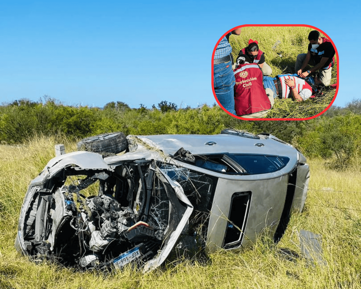 Víctor David Cabrera Quintero, originario de Tampico y de oficio doctor, sufrió una volcadura en el kilómetro 38 de la carretera Ciudad Victoria-Soto La Marina. Foto: Redes sociales