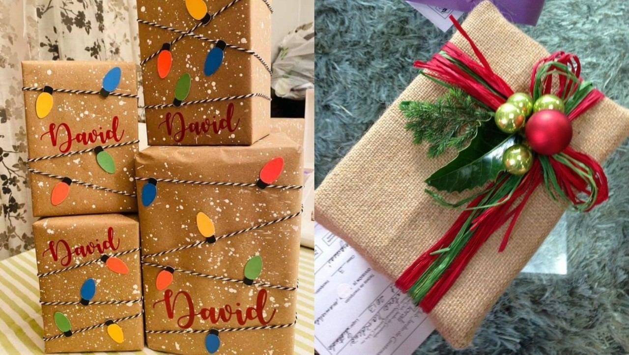 DIY Navideño: Ideas creativas para envolver tus regalos estas fiestas. Foto: Pinterest/ Yvonne Galicia/ Lady_laura_crafts