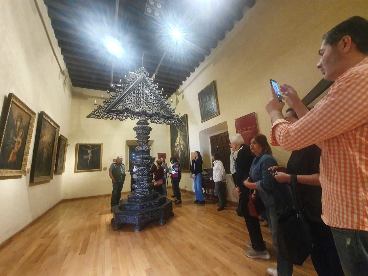 El Museo de Arte Sacro muestra piezas con valor histórico para la comunidad católica de Durango. Foto: Facebook Museo de Arte Sacro Durango.