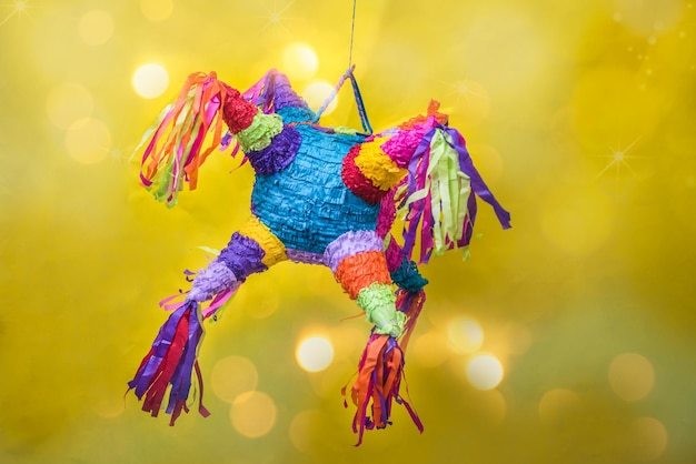 Las piñatas son un símbolo de la cultura mexicana. Imagen: Freepik