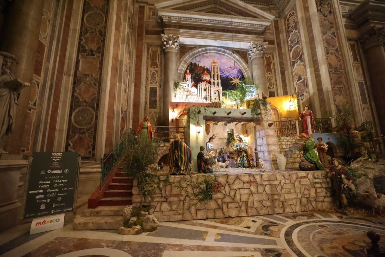 Nacimiento en el Vaticano. Foto de Manolo Jiménez.