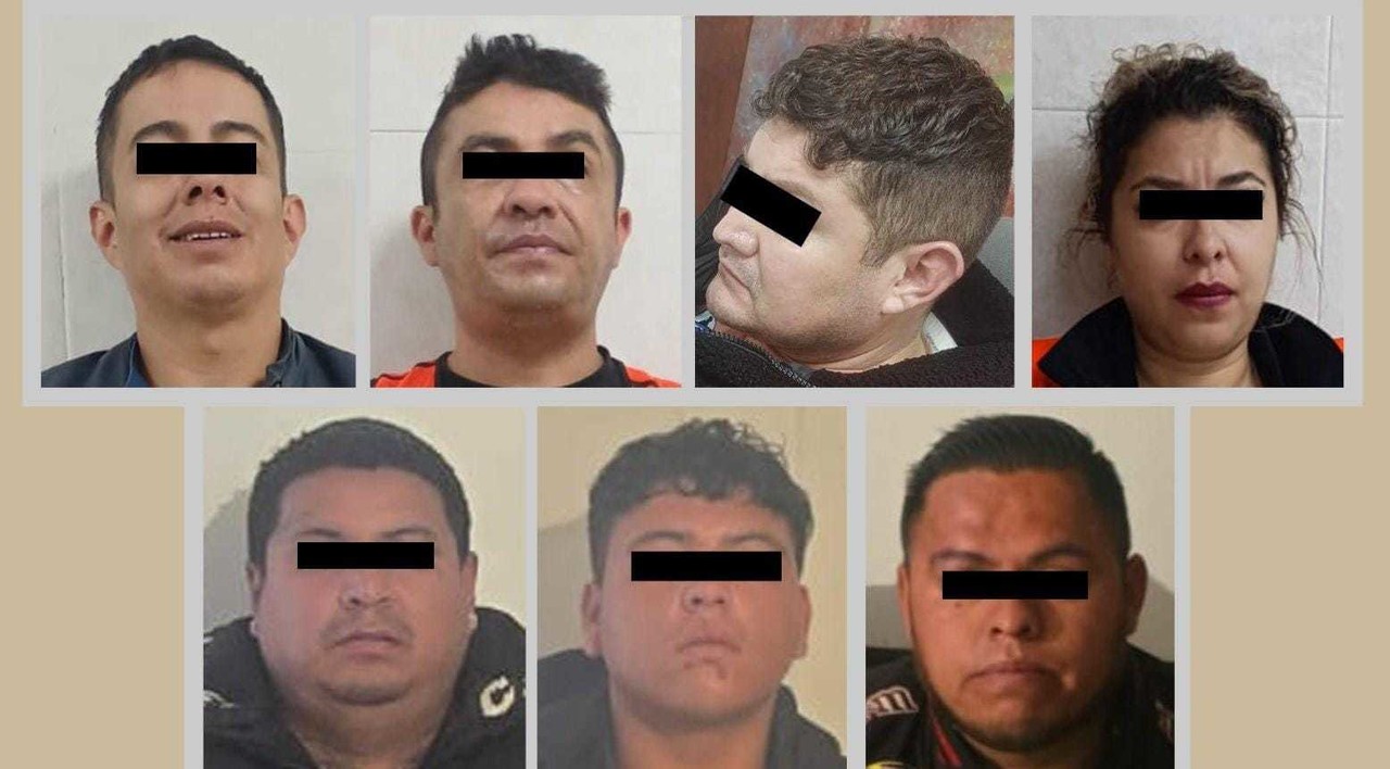 Detenidos siete presuntos secuestradores en el Estado de México. Foto: @SS_Edomex