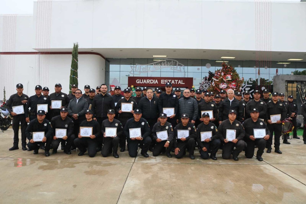 Curso de Conducción de Motopatrulla. Foto: Gobierno del Estado