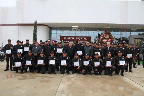 38 elementos de Guardia Estatal concluyen Curso de Conducción de Motopatrulla