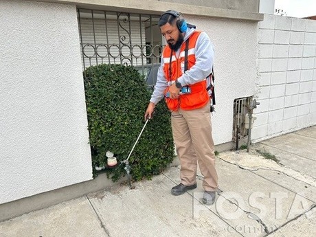 Detectar fugas de agua, una árida labor que realiza Agua y Drenaje de Monterrey