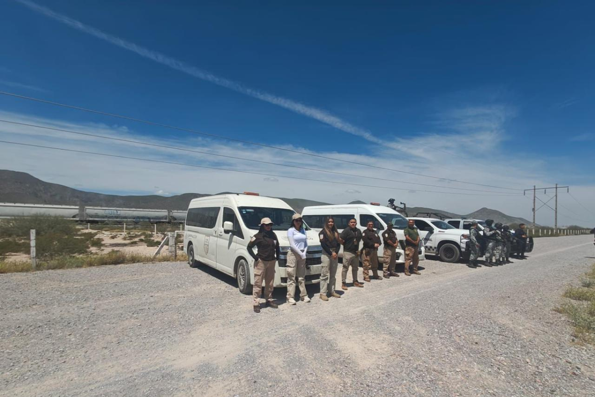 Operativo Migratorio en Coahuila con la Guardia Nacional / Foto: Gobierno de Coahuila