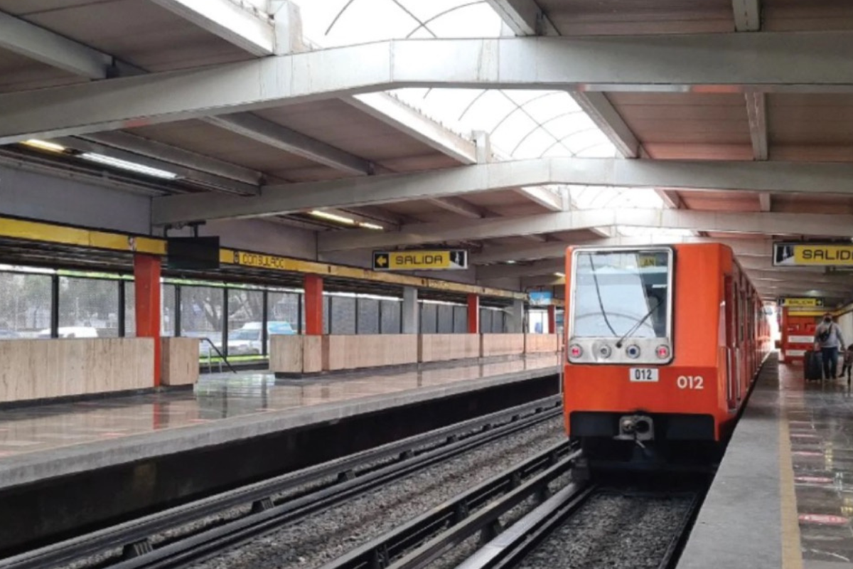 Vagón del Metro de la CDMX.     Foto: @MetroCDMX