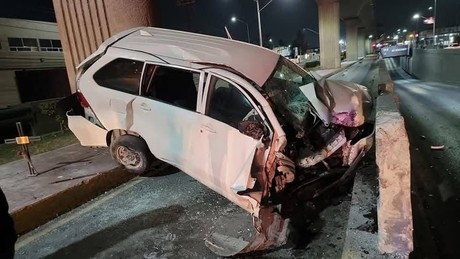 Accidente vial en Guadalupe deja un lesionado