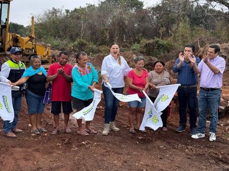 Inician trabajos de construcción de una nueva calle en La Guadalupana, en Mérida