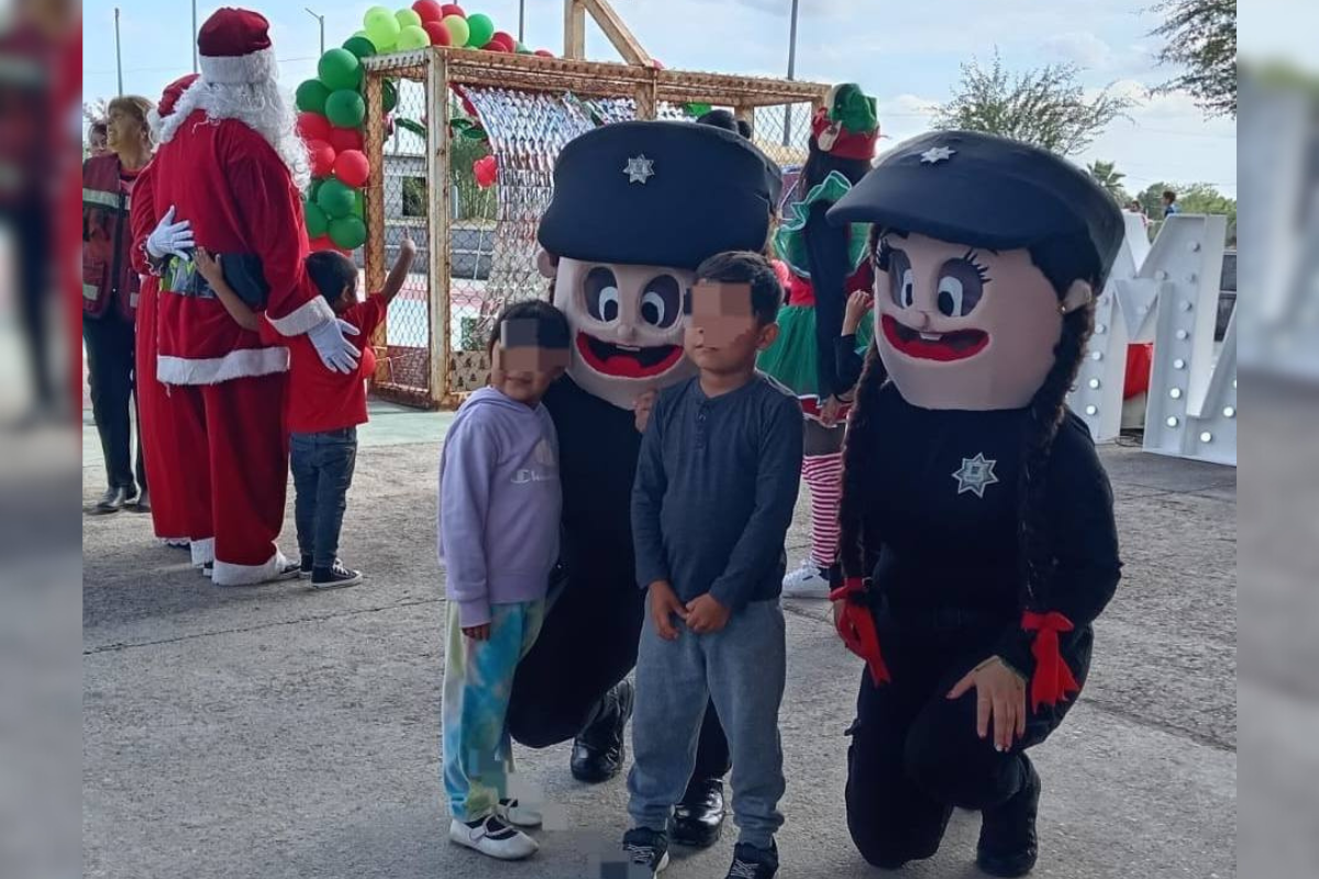 La Guardia Estatal de Género estuvo presente en esta gran posada. Foto: SSPT