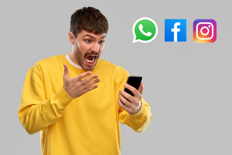 ¡Lo que faltaba! Estas fallas presentaron WhatsApp, Facebook e Instagram 