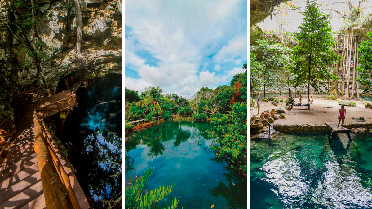 Cada uno de estos cenotes tiene algo que los hace únicos Foto: Yucatán Turismo