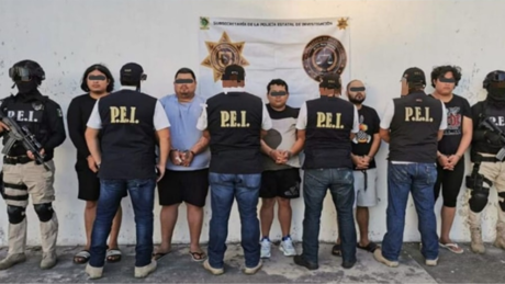 Mandan a prisión a 5 tabasqueños de un grupo criminal detenidos en Mérida