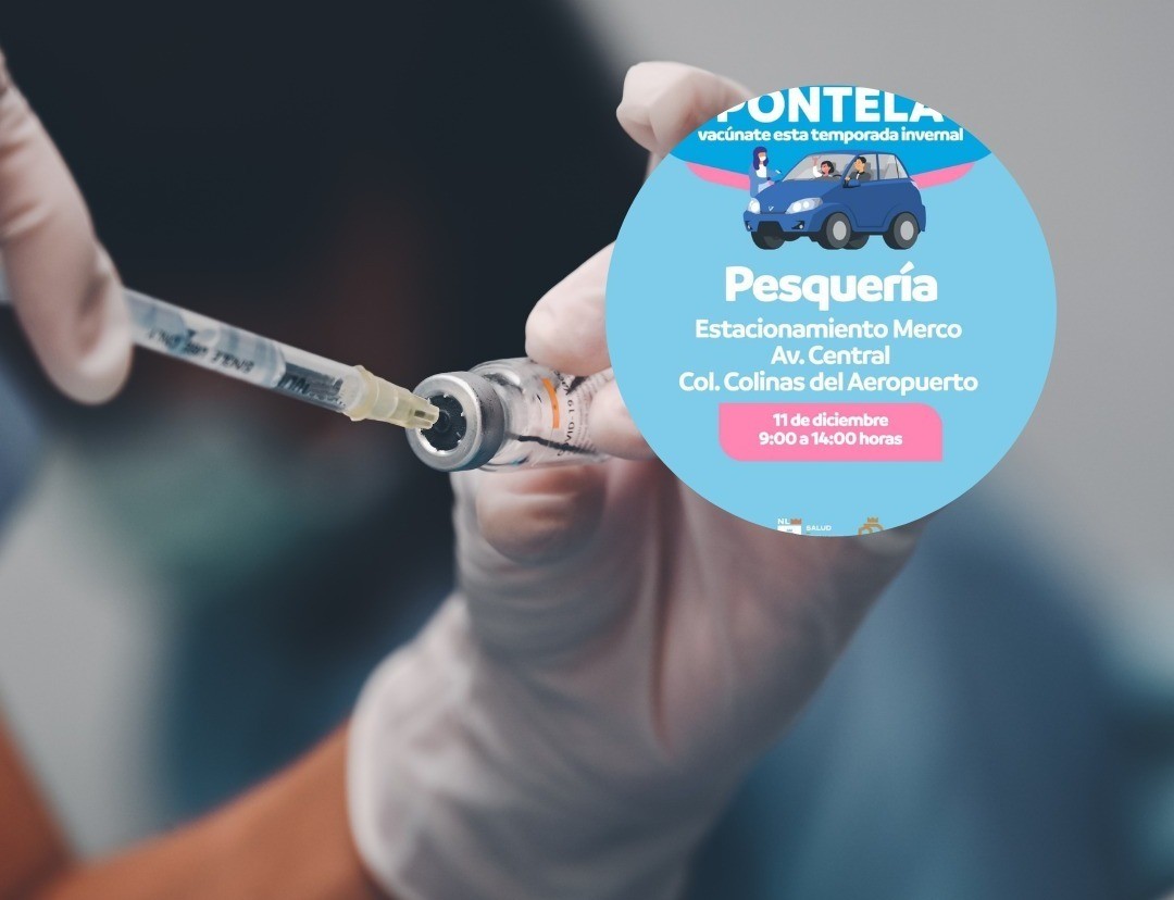 Médico para la jornada de vacunación en Pesquería. Foto: Canva.