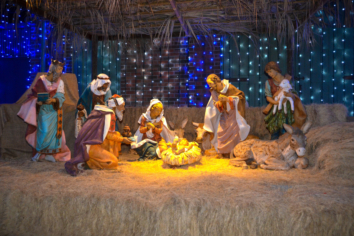 Nacimiento del niño Jesús en CDMX. Foto: Canva