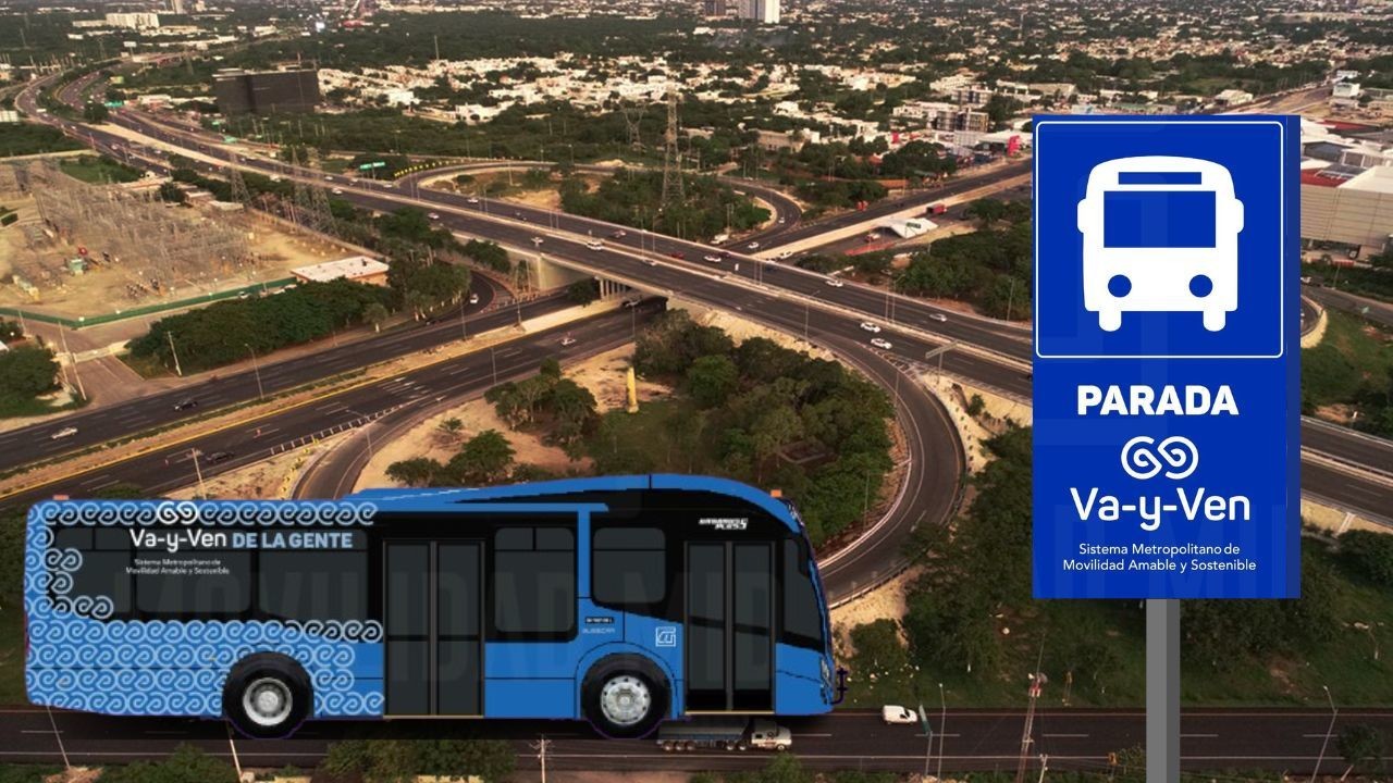 El transporte público es esencial para la capital yucateca Foto: Gobierno de Yucatán/Transporte y Movilidad MID