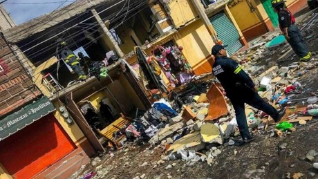 Explosión en Tepotzotlán deja varias casas dañadas