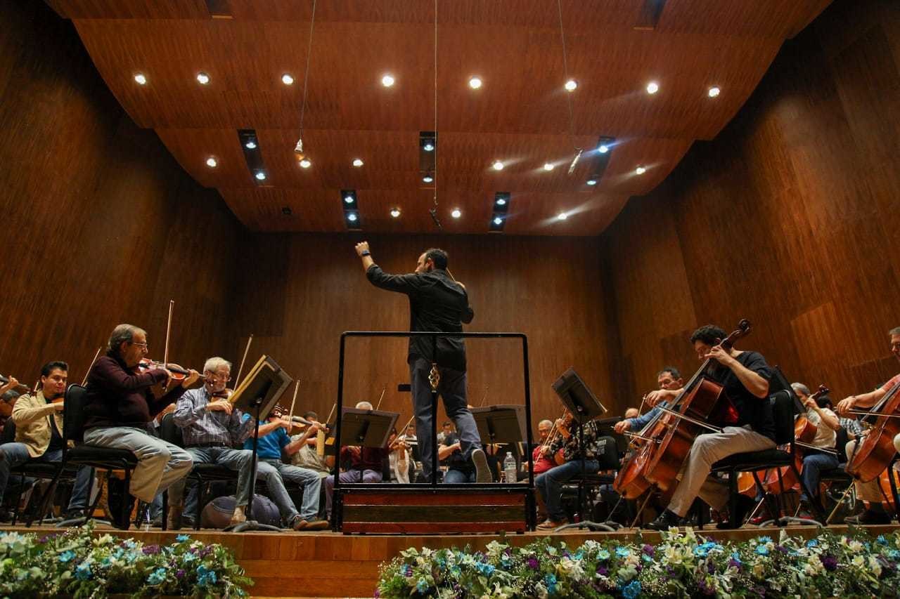 Orquesta Filarmónica de la CDMX. Foto: Secretaría de Cultura de la CDMX