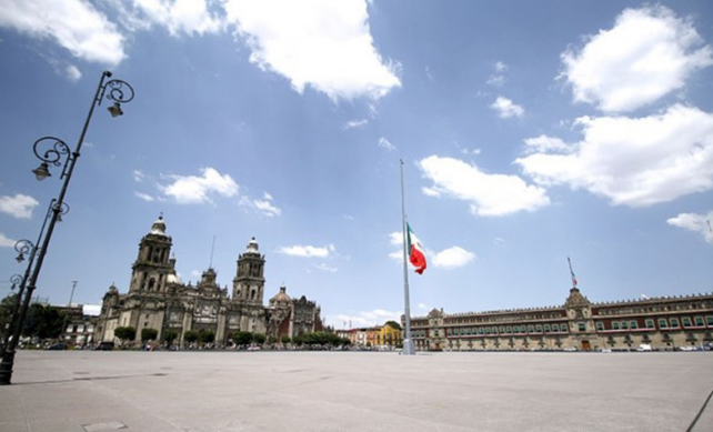 Zócalo capitalino Foto: Gobierno de CDMX editada en canva