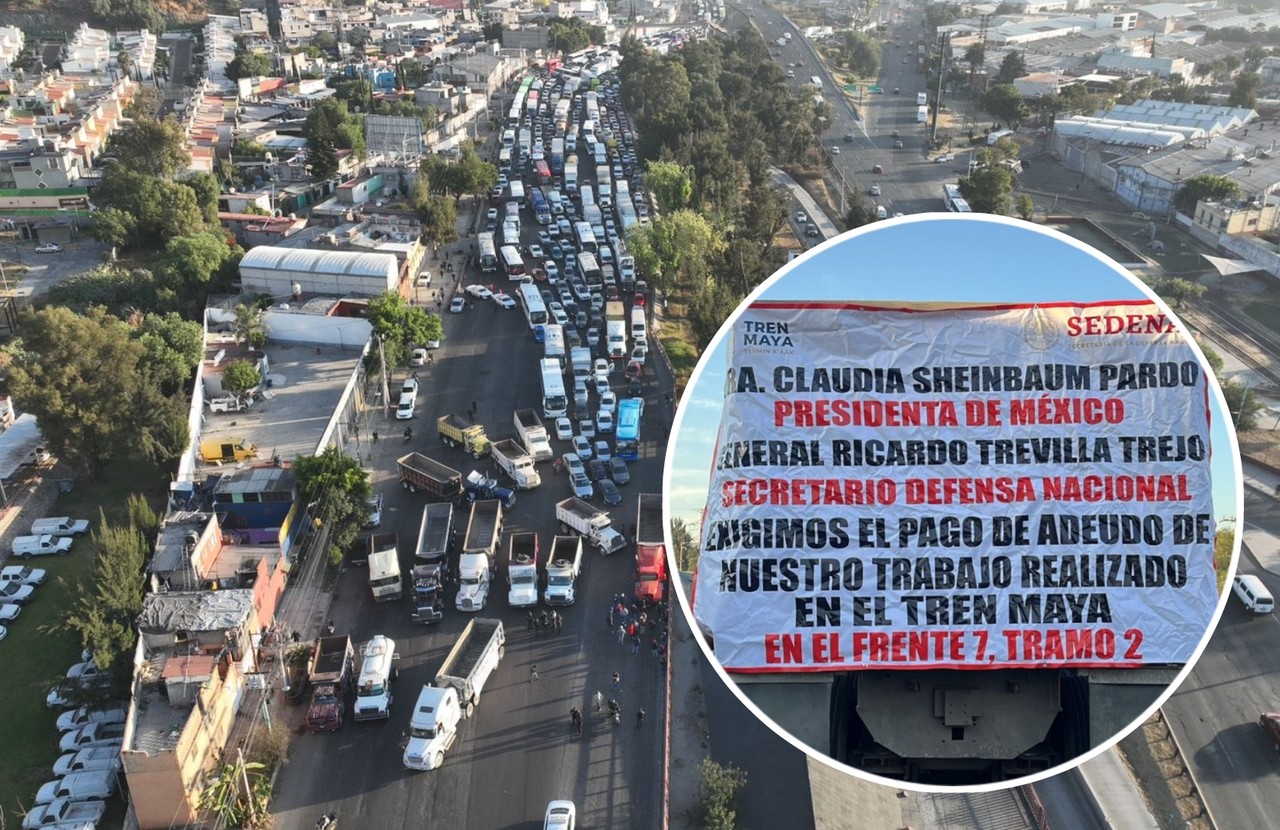 Las filas de autos son kilométricas en ambas autopistas. Imagen: POSTA