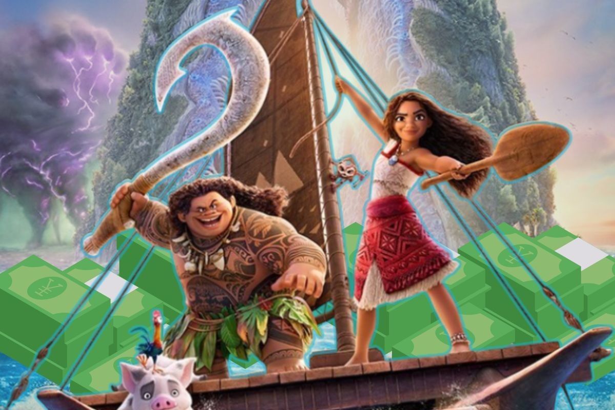 Moana 2 rompe récords de taquilla a nivel mundial. Foto: CANVA/IG: @disney