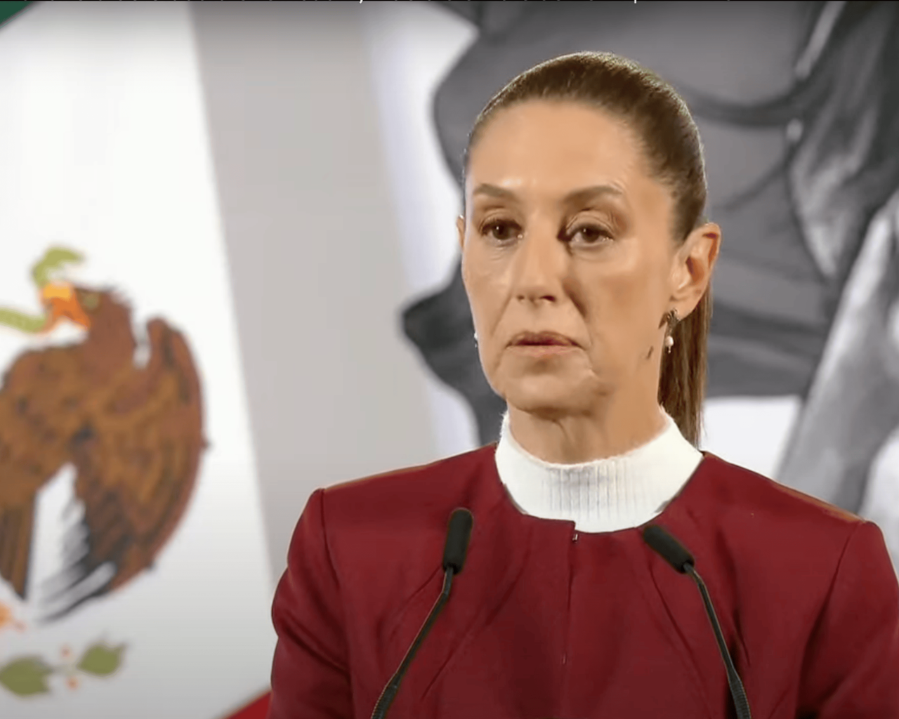 La presidenta de México, Claudia Sheinbaum, anunció que realizará una gira de trabajo este fin de semana por Tamaulipas, Oaxaca y Chiapas. Foto: Captura de Pantalla