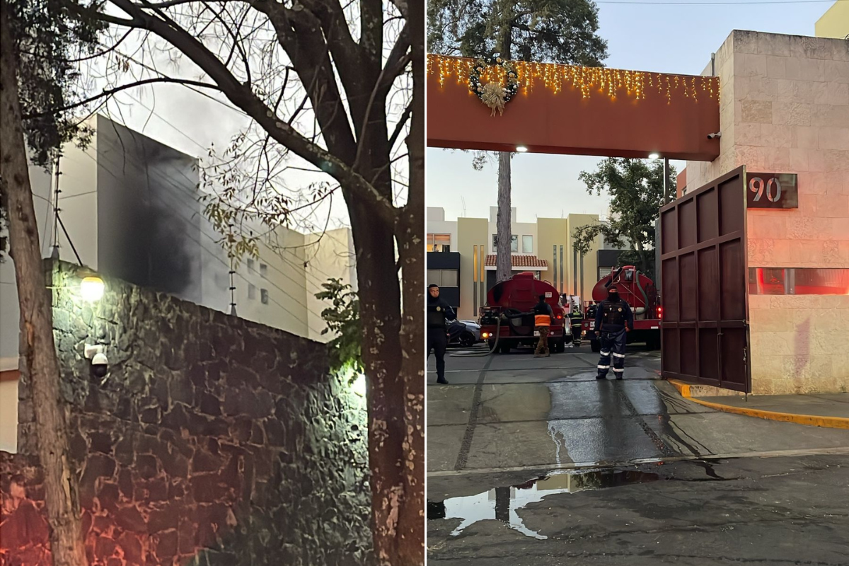 Incendio en alcaldía Tlalpan.    Foto: Ramón Ramírez