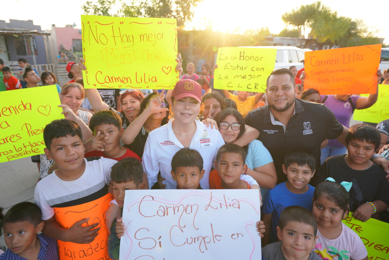 Alcaldesa de Nuevo Laredo, Carmen Lilia Canturosas. Foto: Redes Sociales