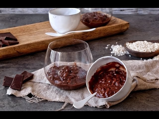 Arroz con leche de Chocolate. Foto: Redes Sociales