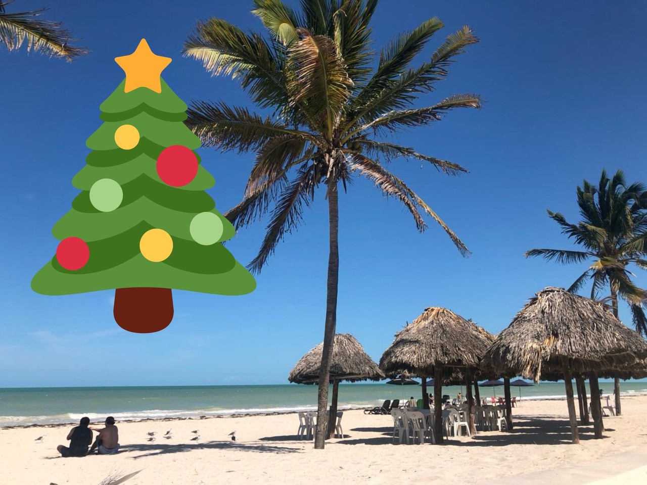 Yucatán tiene varios destinos en sus costas donde se puede disfrutar una Navidad y Año Nuevo  de forma diferente.- Fuente archivo POSTA