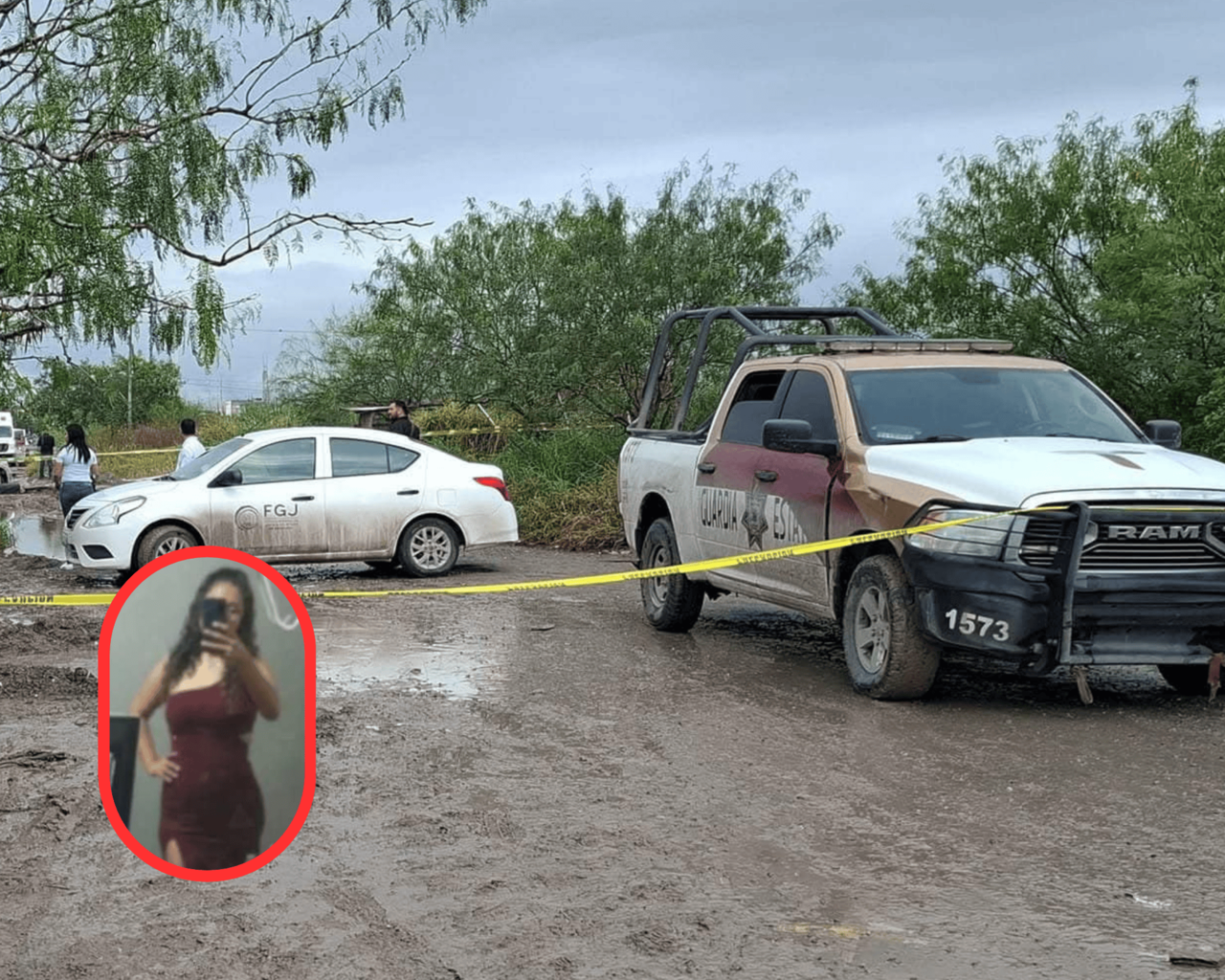 Fabiola López Jiménez, una mujer de 33 años y madre de dos niñas, fue encontrada sin vida en un terreno baldío el pasado sábado, luego de haber asistido a una posada navideña de su trabajo en Matamoros. Foto: Redes sociales