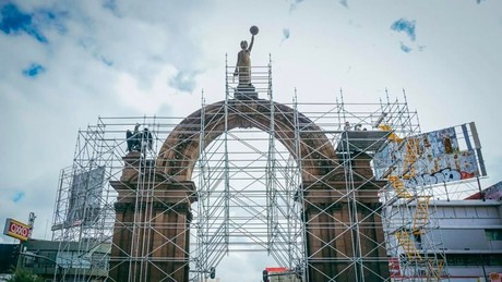 Restauran el Arco de la Independencia: rescatan un símbolo histórico de Nuevo León