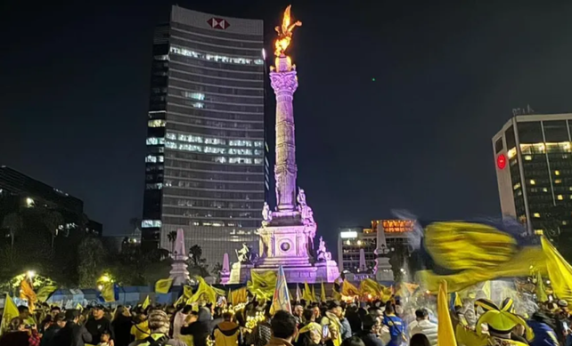 Foto: Celebración tricampeonato Club América, @@ClubAmerica editada en canva