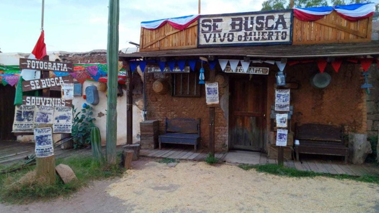 Set cinematográfico Paseo del Viejo Oeste. Foto: Gerardo Lares.