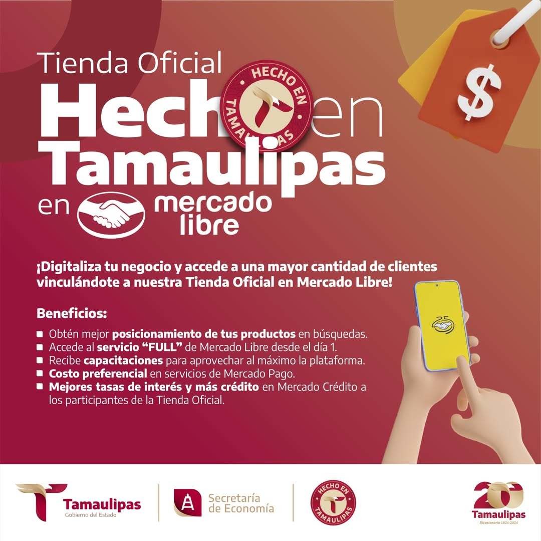 Foto: Tienda Oficial Hecho en Tamaulipas. Foto: Facebook